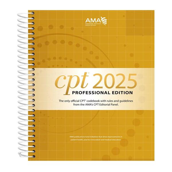 2025 CPT Professional 2025 Coding Book Ea