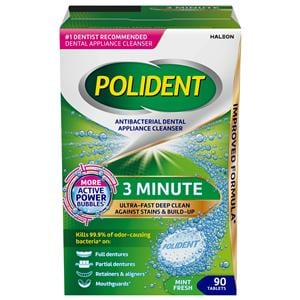 Polident Denture Cleanser 60/Bx, 12 BX/CA