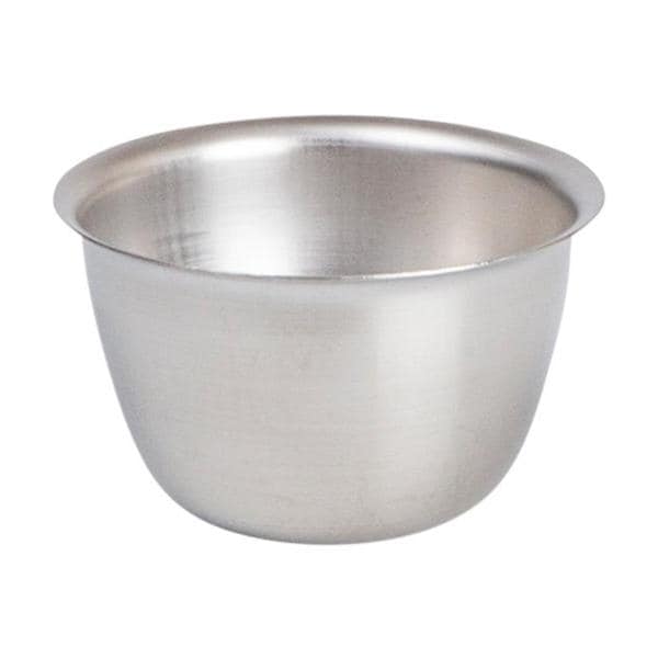 Iodine Basin Round Stainless Steel Silver 6oz