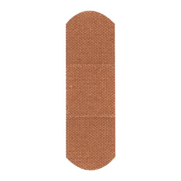 American White Cross Adhesive Bandage Fabric 1x3" Brown Sterile 5000/Ca