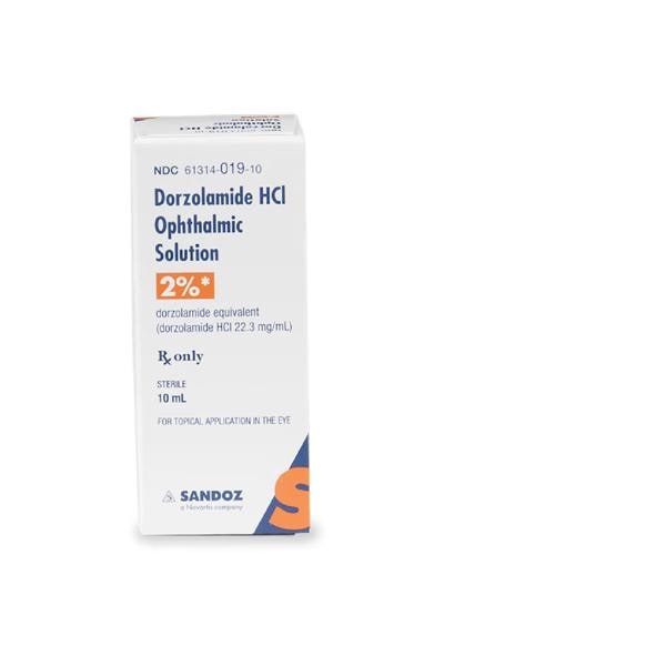 Dorzolamide HCl Ophthalmic Solution 2% Bottle 10mL