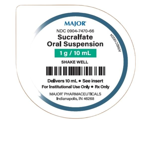 Sucralfate Oral Suspension 1gm/10mL Unit Dose 30/Package