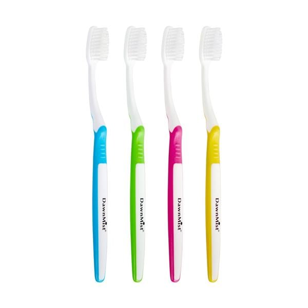 DawnMist Manual Toothbrush Adult Extra Soft Assorted Indvdly Wrpd 1440/Ca