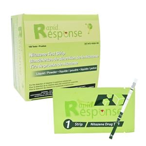 Rapid Response Nitazene Test Strips Harm Reduction 100/BX