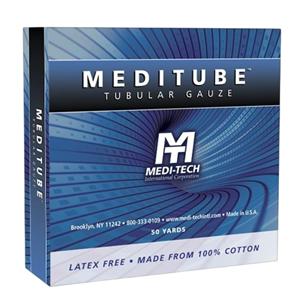 Meditube Tubular Bandage 100% Cotton 5/8"x50yd White 1/Bx