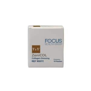 ZeniCOL Collagen Wound Dressing 1x1" Sterile Square Non-Adherent Hi Abs