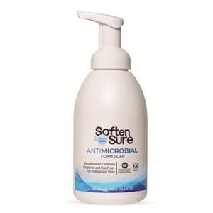 SoftenSure Antimicrobial Foam Hand Soap 500 mL Pump Bottle Fragrance Free 12/Ca