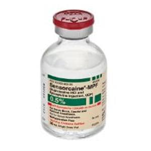 Sensorcaine MPF w/Epinephrine Injection 0.5% 1:200,000 PF SDV 30mL 25/Package