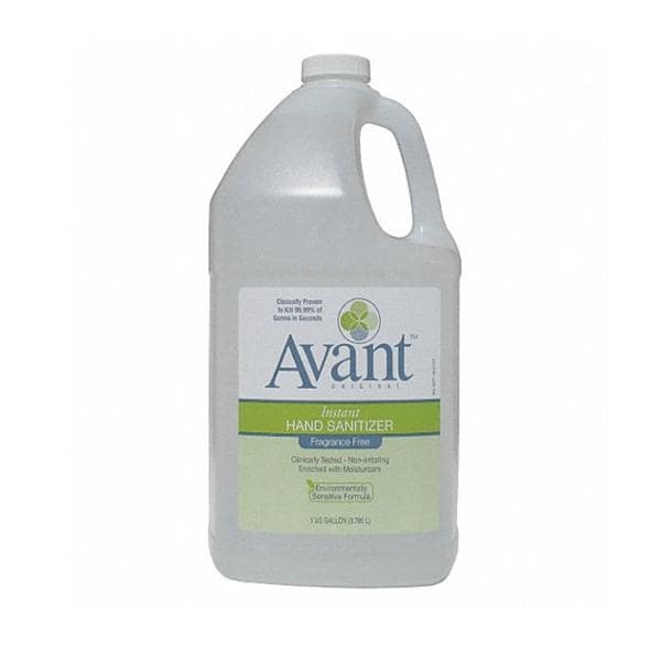 Avant Sanitizer 1 Gallon Fragrance Free 4/Ca