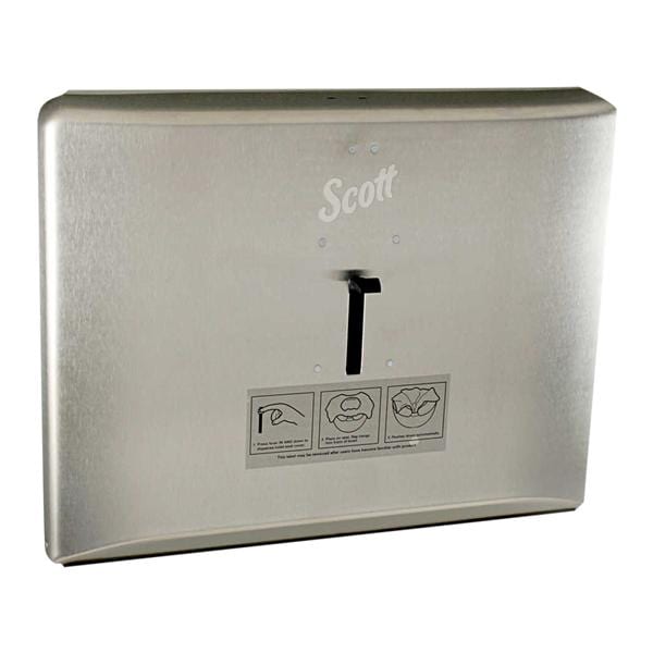 Reflections Toilet Seat Cover Dispenser Silver Ea