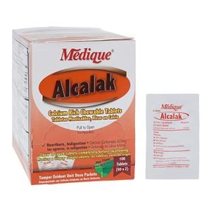 Alcalak Antacid Tablets 420mg Spearmint 50x2/Bx