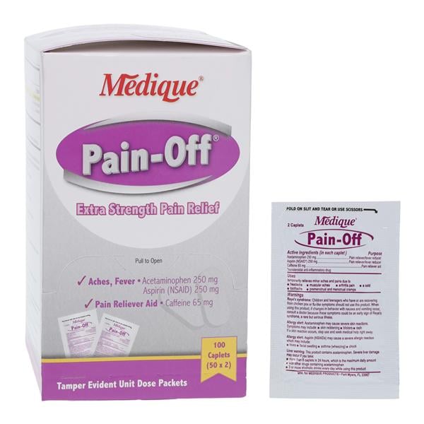 Pain-Off Caplets 250/250/65mg 50x2