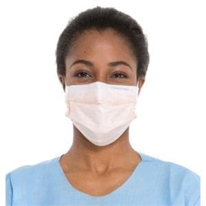 FluidShield Procedure Mask ASTM Level 3 Fog-Free Strip Orange 400/Ca