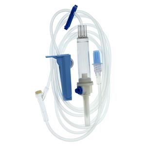 IV Solution Set 10 Drops/mL 92" Intrlnk Inj Site: 6 M LL Adptr Dvnt Spk Ea, 48 EA/CA