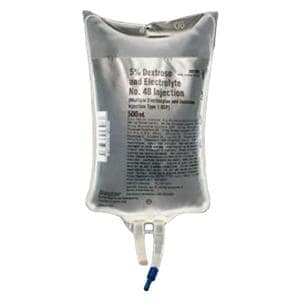 IV Injection Solution Dextrose 5%/Sodium Chloride 0.2% 1000mL Vflx Cntnr 14/Ca