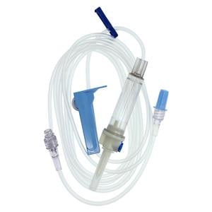 IV Solution Set 10 Drops/mL 104" Male Luer Lock Adapter Dvnt Spk Ea