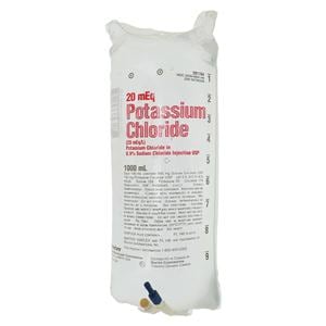 Potassium Chloride Injection Bag 1000mL 14/Package