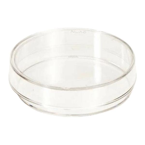 Nunc Cell Culture Petri Dish Polystyrene 5mL Round 60x15mm 400/Ca