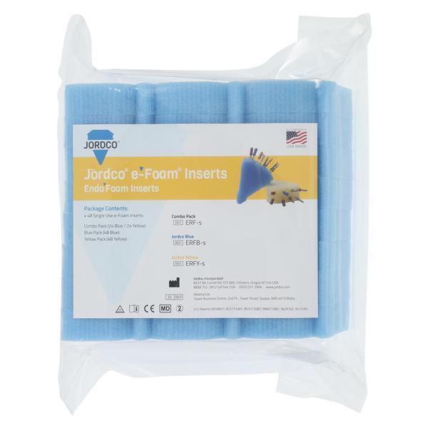 Endoring e-Foam Insert Blue 48/Pk, 48 PK/CA