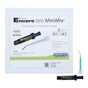 Encore D/C Mini-Mix Core Buildup 0.5 mL Natural Cartridge Kit