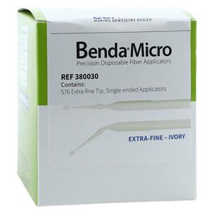 Benda Micro Bendable Brushes Ivory 576/Pk