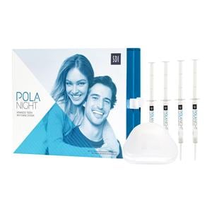 Pola Night Take Home Tooth Whitening 10 Syringe Kit 22% Carb Prx Spearmint Ea