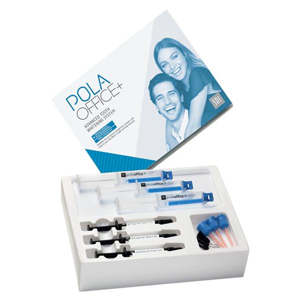 Pola Office+ In Office Whitening System Kit 37.5% Hydrogen Peroxide 3 Patient Ea