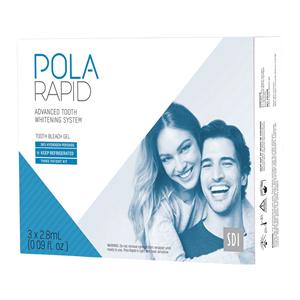 Pola Rapid In Office Tooth Whitening Kit 38% Hydrogen Peroxide 3 Patient Ea