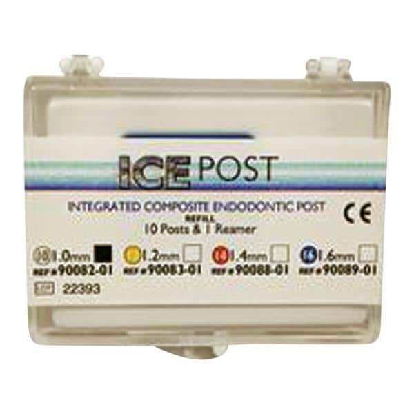 ICE Post Fiber Posts Refill 1 mm White 10/Bx