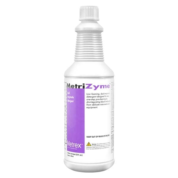 Metrizyme Dual Enzymatic Detergent 1 Quart Mint 32oz/Bt