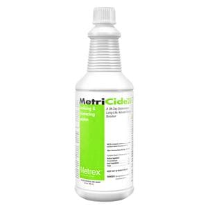 MetriCide 28 Instrument Disinfectant 2.5% Glutaraldehyde 32 oz 32oz/Bt, 16 EA/CA