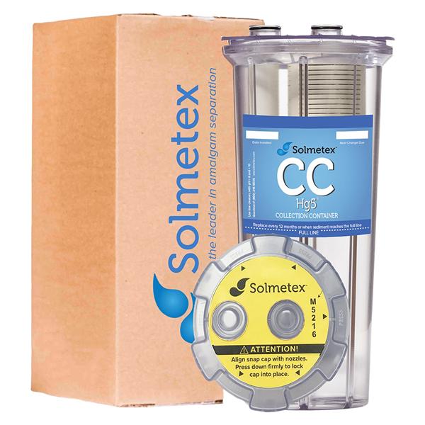 Solmetex Hg5 Collection Container With Recycle Kit Ea