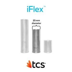 TCS iFlex Denture Resin Natural Medium 25mm Cartridge 5/Pk