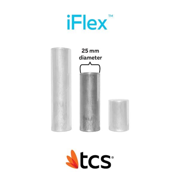 TCS iFlex Denture Resin Natural Medium 25mm Cartridge 5/Pk