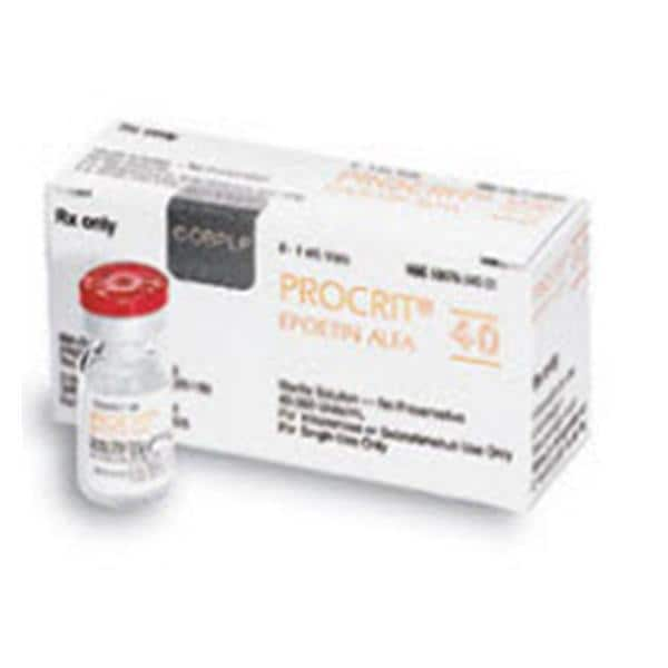 Procrit Injection 20000u/mL MDV 1mL 4/Cr