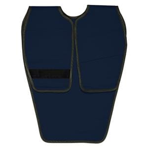 Soothe-Guard Air Lead-Free X-Ray Apron Pano Pncho Adult Navy Blue w/o Coll Ea