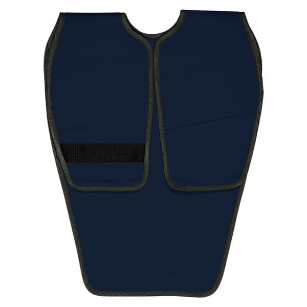 Soothe-Guard Air Lead-Free X-Ray Apron Pano Pncho Adult Navy Blue w/o Coll Ea