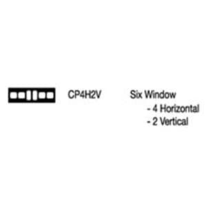 X-Ray Film Mounts 4H2V #2 Clear Plastic 100/bx