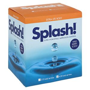 Splash! Impression Material Reg St Extra Light Body Wild Berry Refill Pack 8/Pk