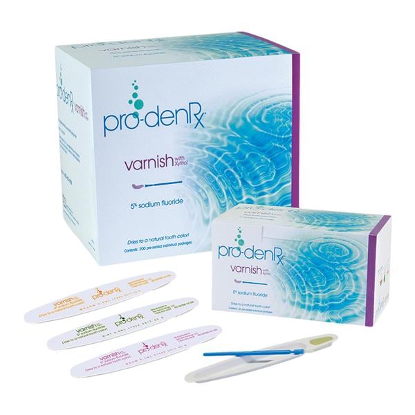 Pro-DenRx® Fluoride Varnish Single Dose 5% NaF 0.5 mL Mint 35/Bx