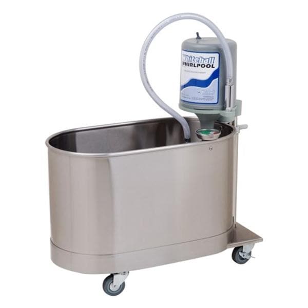 Podiatry Whirlpool 15gal Mobile Stainless Steel