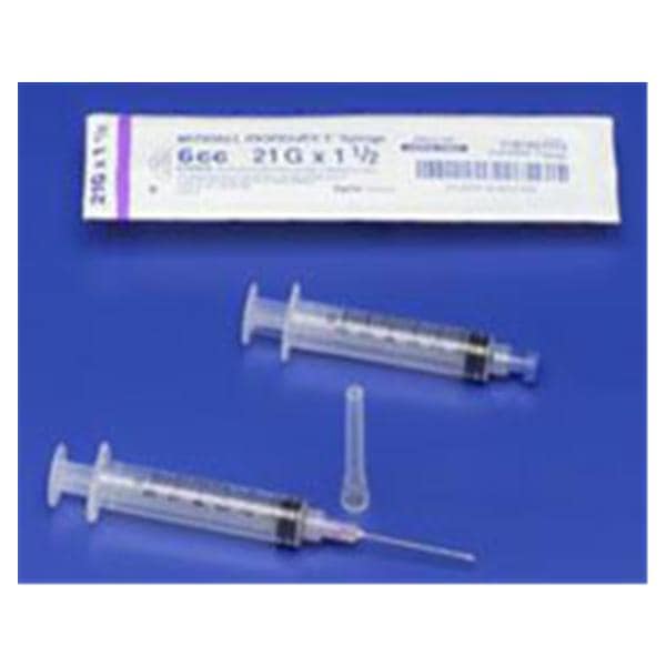 Monoject Hypodermic Needle 26gx1-1/2" White Conventional 100/Bx