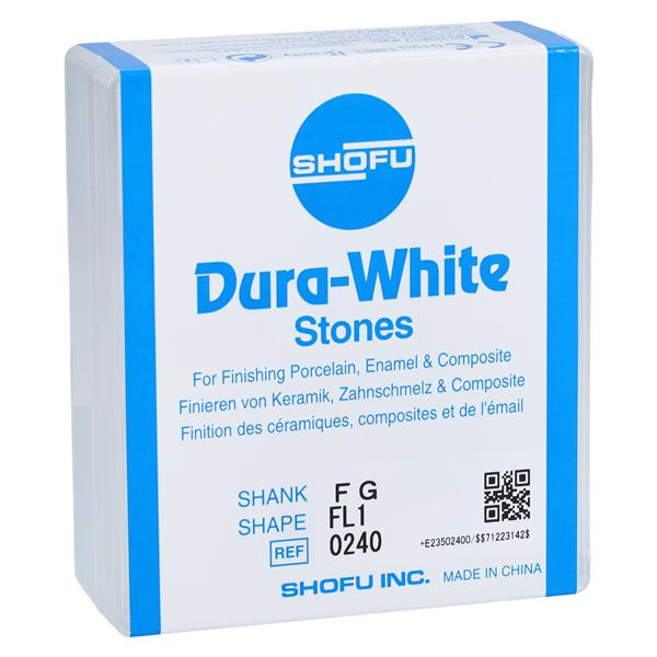 Dura-White Mounted Stones White 12/Pk