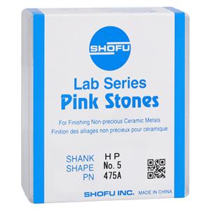 Lab Series Aluminum Oxide Mounted Stones Pink 12/Bx