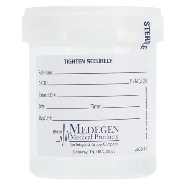 Gent-L-Kare Specimen Container 3oz Sterile 400/Ca