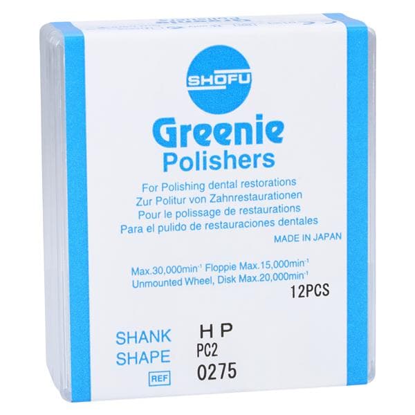 Greenie Silicon Polisher Refill 12/Bx