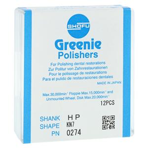 Greenie Silicon Polisher Refill 12/Bx