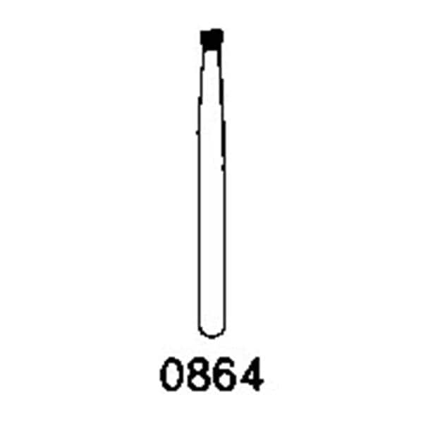 Robot Diamond Bur Friction Grip Regular 012/014 6/Pk