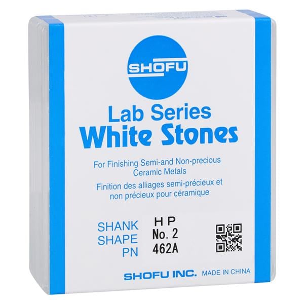 Lab Series Aluminum Oxide Mounted Stones White 12/Bx