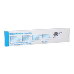 Super-Snap Polystrips Coarse / Medium 100/Bx